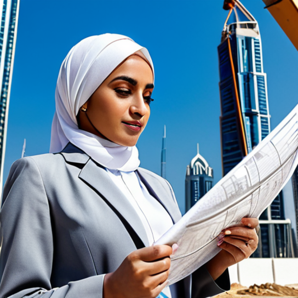스토리텔러와 퍼블리싱의 관계 - **

"A professional female architect in a modest hijab and business attire, reviewing blueprints on ...