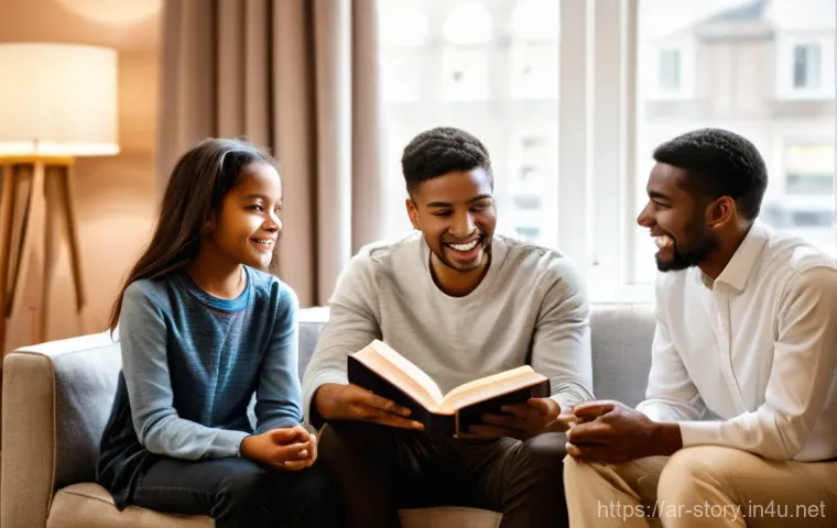 스토리텔러와 스토리보드 제작 기법 - **Prompt 1: The Soulful Storyteller and Engaged Audience**
    A warm, evocative scene set indoors, ...