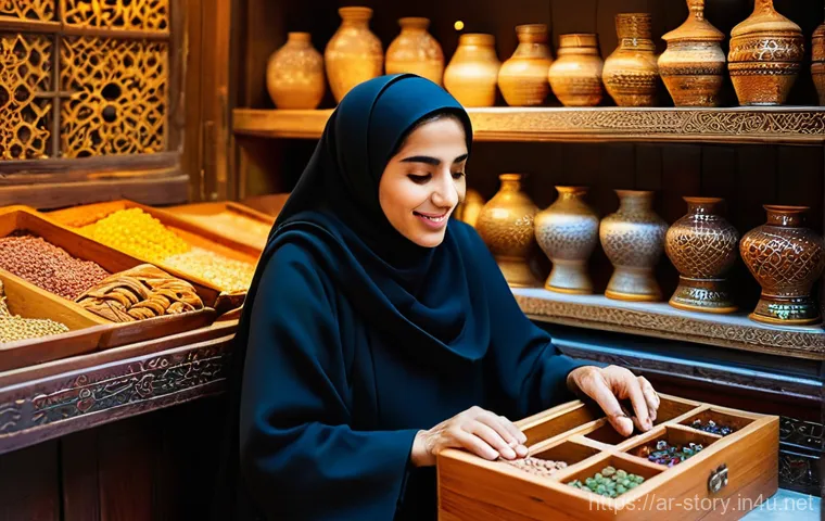 스토리텔러와 다양한 산업의 연결성 - Image Prompt 1: The Artisan's Tale (Focus on Brand Identity and Emotional Connection)**