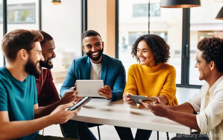 스토리텔러가 만드는 스토리의 기본 틀 - **Prompt 2: Human Creativity Amplified by AI**
    A thoughtful male writer, in his late 20s, dresse...