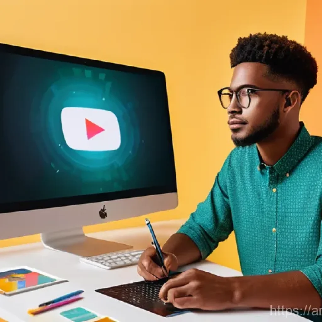 스토리텔러 관련 커리어 설계의 모든 것 - **Prompt: The Modern Digital Storyteller's Canvas**
A vibrant, medium shot of a confident young ...