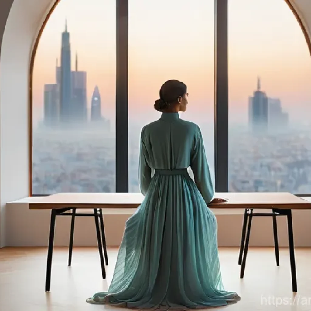 스토리텔러가 주목해야 할 연말 트렌드 - **Prompt 1: The AI-Powered Storyteller's Muse**
Detailed image of a young, gender-neutral storyt...