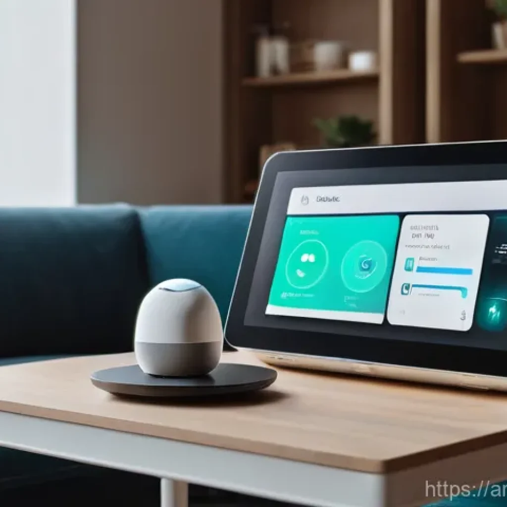 스토리텔러가 만드는 스토리와 시장 요구 - **Prompt 1: The Seamless Integration of AI into Daily Life**
    "A vibrant, modern living room bath...