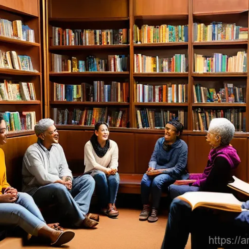 스토리텔러 자격증 시험 준비 경험담 - **Prompt:** A diverse group of individuals, spanning various ages and cultural backgrounds, dressed ...