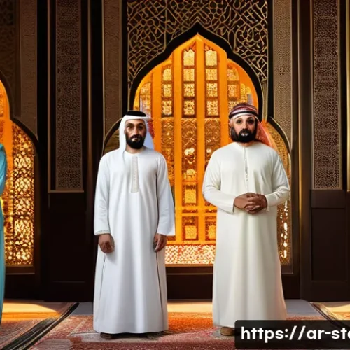 Home 15 스토리텔러 직업과 관련된 다양한 이야기 제작 방법 - **Prompt:** "A captivating digital painting of an eloquent Arab storyteller, a man or woman, standin...